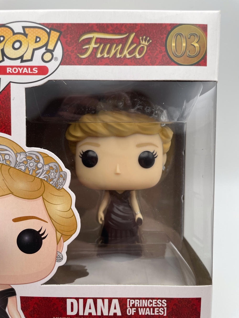 Funko Pop Royals Diana Princess of Wales Black Dress - Picture 3 of 8